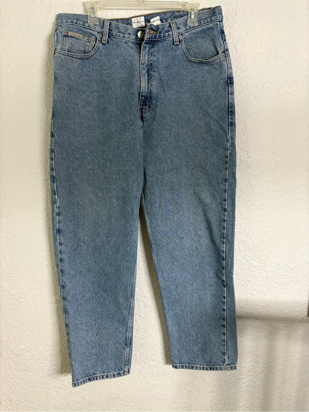 Calvin Klein high-waisted denim jeans